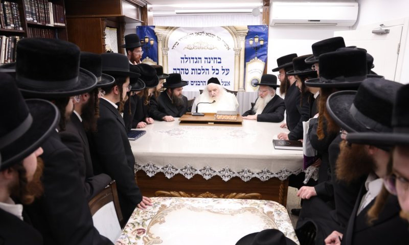 כך התקבלו תלמידי הכולל הוותיק בחיבה יתירה אצל גדולי ישראל