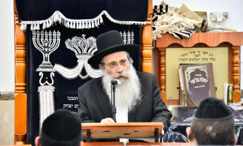 ראש הישיבה הגר"ש שטיינמן מסר שיחה ב'שיח יצחק' וביקר אצל הגרמ"ש