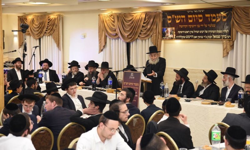 ככלות השלושים: סיום הש''ס בישיבתו של רה''י הגרב"ש זצ"ל