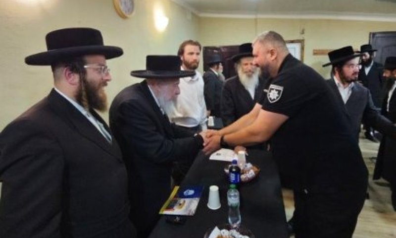 לקראת ראש השנה באומן: נציגי ממשלת אוקראינה נועדו עם רבני חסידות ברסלב