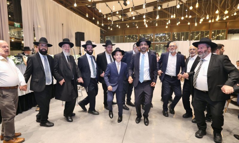כולם נהרו לבר מצווה לבנו של ח"כ מיכאל מלכיאלי