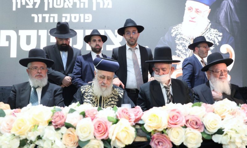 המונים הקבילו בירושלים את פניהם של הראשון לציון ורב השכונה