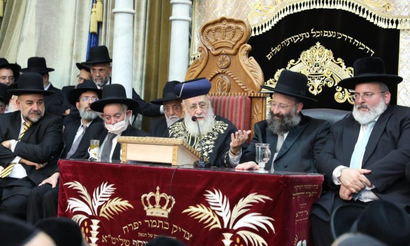 המונים&nbsp;בהקבלת פני רבו לנשיא המועצת: "נשיא ארה"ב חסיד אומות העולם"