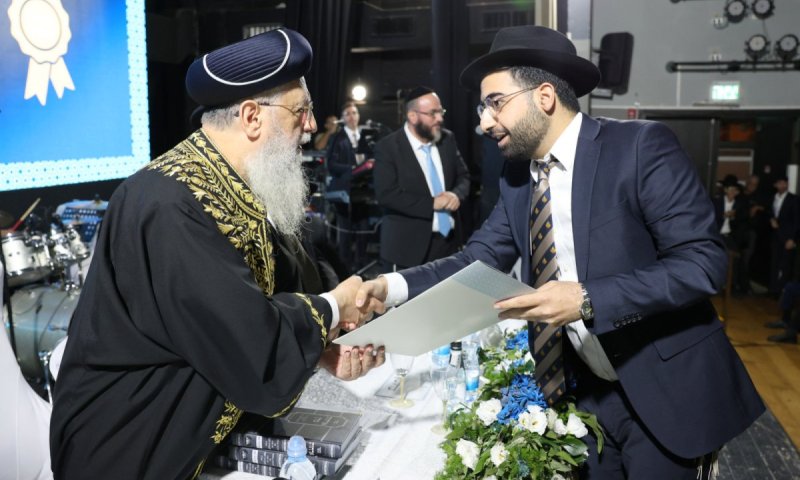 בתל אביב הוענק פרס הרב עובדיה יוסף במעמד רב רושם. צפו בגלריה