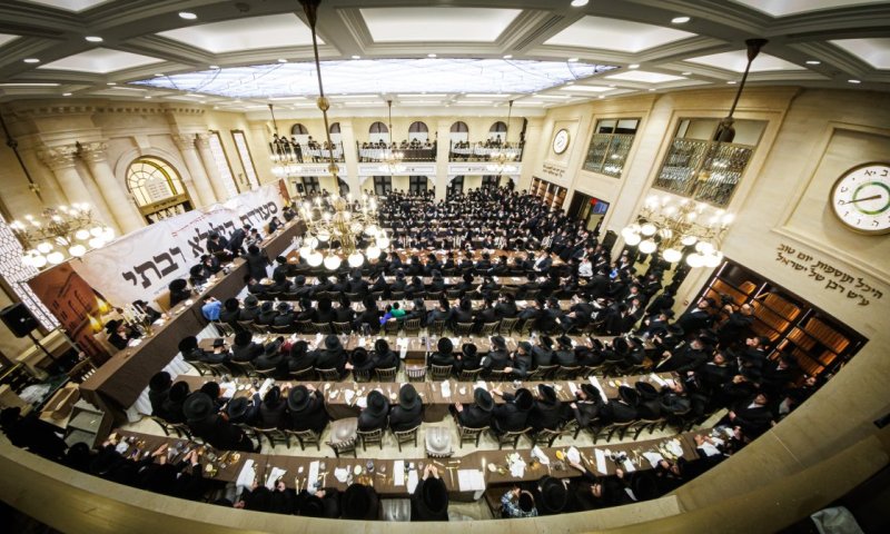 המונים נהרו ל'אור חיים' בויליאמסבורג להילולת הצדיק מריבניץ