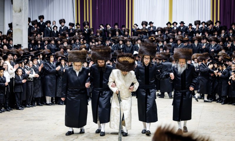 שמחה החתונה הגדולה לנכדת האדמו"ר מסאטמר | תיעוד מסכם
