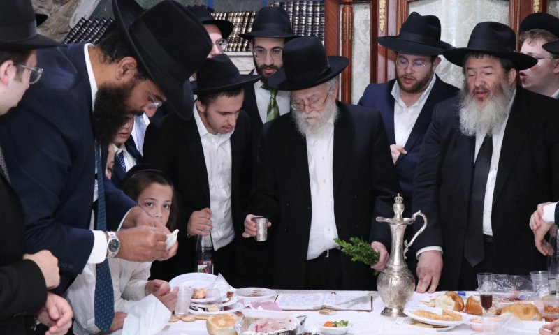 לאחר 35 שנה: הגרב"ד אלישיב בשבת היסטורית בצפת