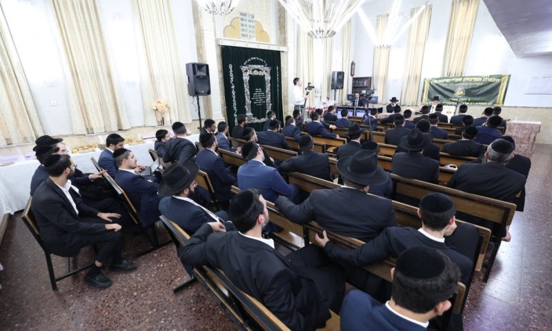 גדולי ישראל והראשונים לציון התכנסו לזכרו של מרן זצ"ל&nbsp;