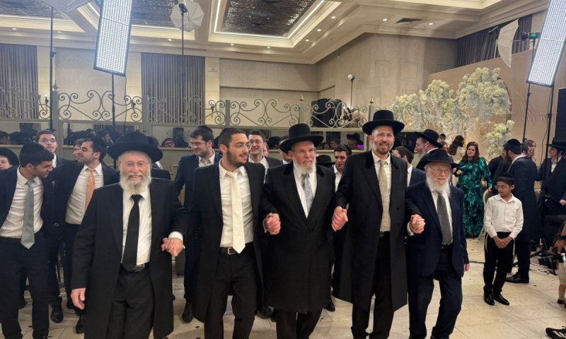 הרב מרמת גן חיתן בת עם נין הגר"ח קנייבסקי זצ"ל