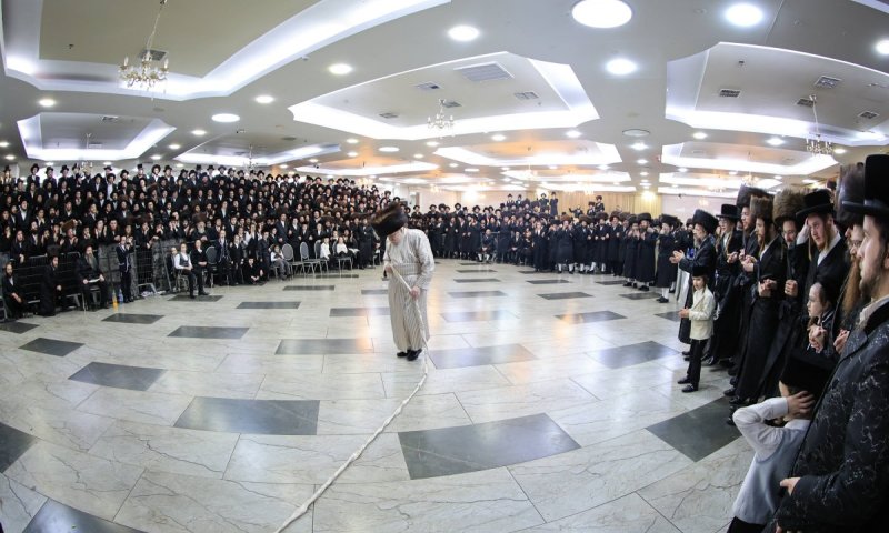 החתונה שנמשכה 12 שעות: שמחת בית לעלוב ארה"ב - צאנז
