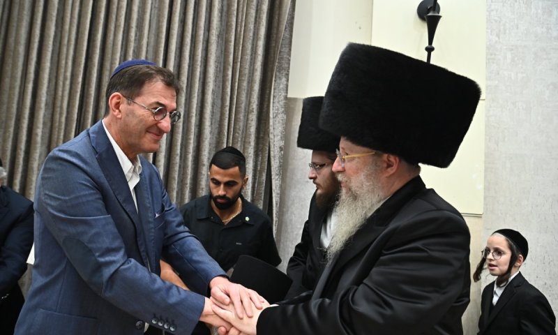 בצל חוק הגיוס: גדולי ישראל נהרו לחתונת בן זקוניו של יו"ר ועד הישיבות