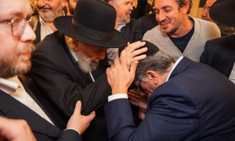 הצרפתים לא ישכחו: מסעו ההיסטורי של מנהיג עולם הישיבות