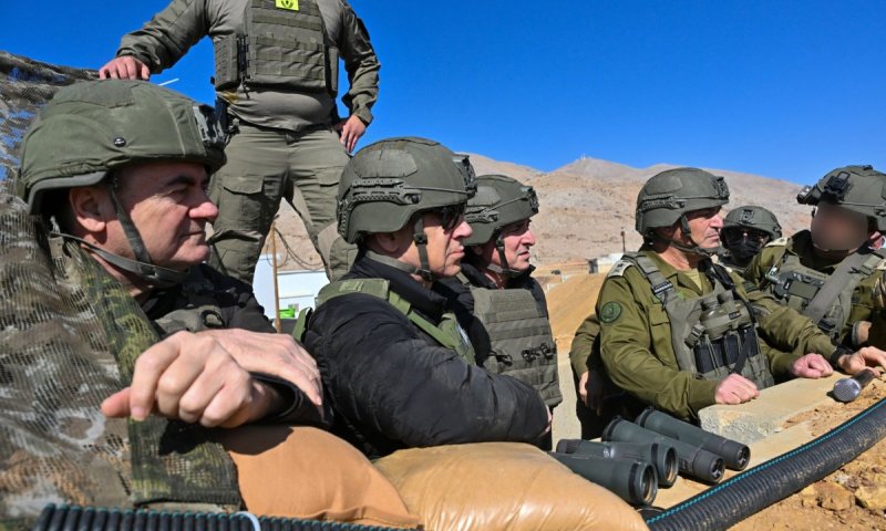 ברקע המגעים: ראש הממשלה ביקר באזור החיץ בסוריה
