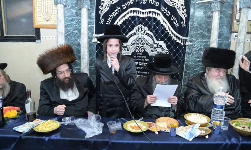 רחוב רבינו תם: גאב"ד מאקאווא בני ברק בירמ"צ את בנו