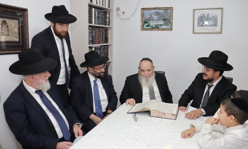 התלמידים מאחיסמך עלו לירושלים להבחן אצל חבר המועצת