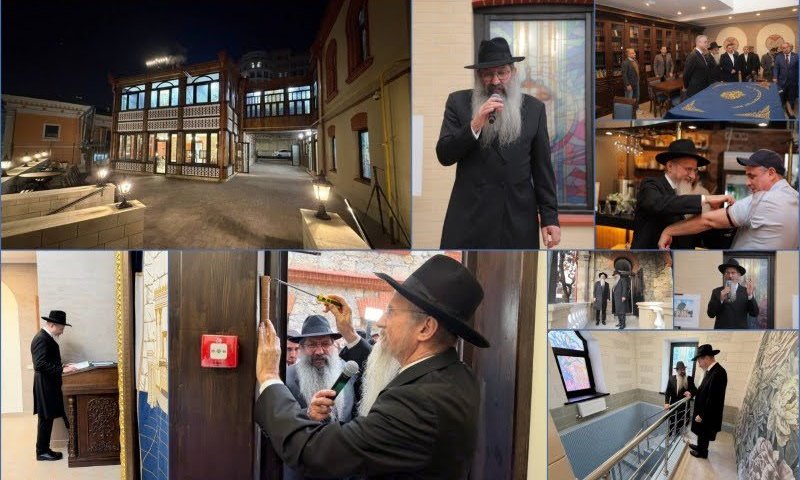 נחנך בית כנסת היסטורי שנבנה לפני 135 שנה, מומחים שיחזרו את המבנה