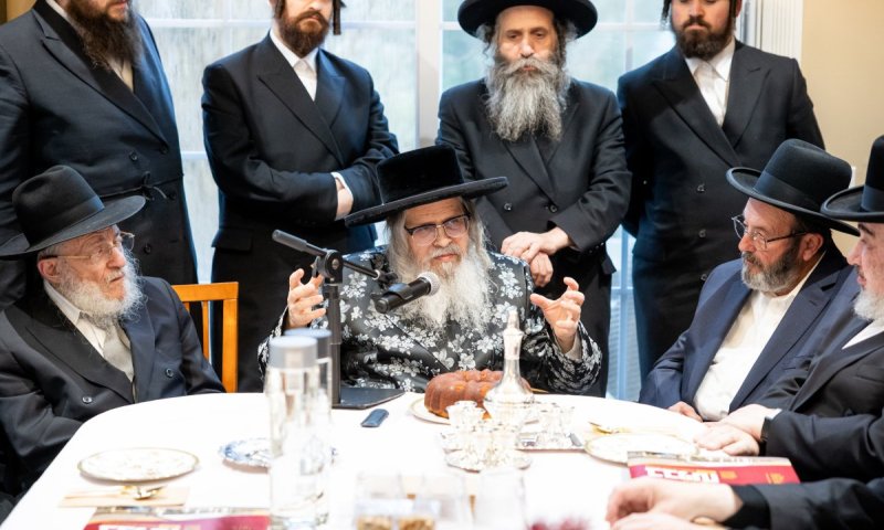 חסידי סאטמר התרגשו: האדמו"ר הגיע לביקור בלייקווד