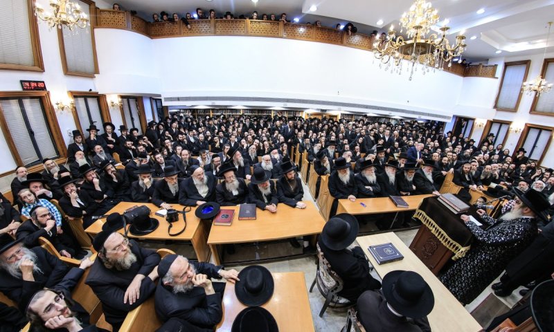עמלי התורה התווכחו עם הרבי מסאטמר בשיעור בכולל ברייש