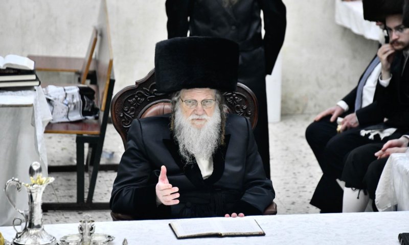 מוצאי שבת יארצייט: במודז'יץ זכרו את הרבי ה'אמרי שאול'