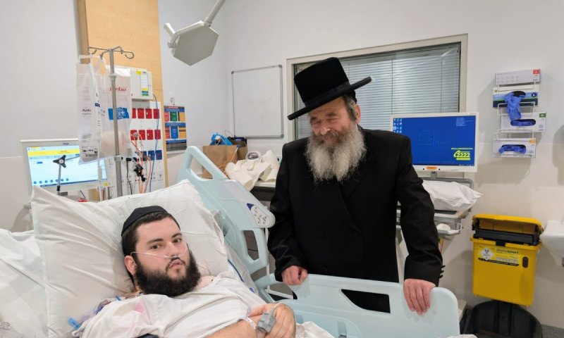 הגאב"ד ממלבורן הגיע לחזק את הקהילה היהודית בסידני