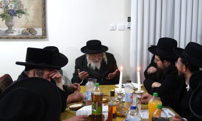 המקובל ר' אביש ערך הילולא לאדמו"ר רבי ישראל מהוסיאטין