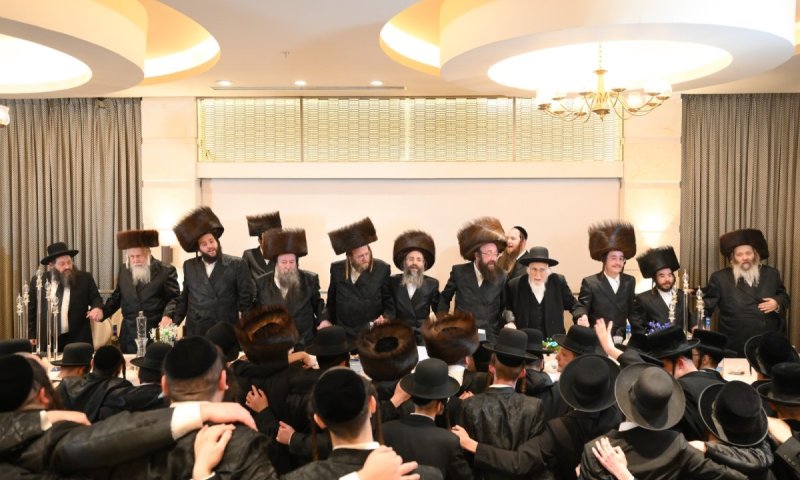 ביתר חגגה בשמחת נישואי בן המשפיע החסידי &bull; תיעוד ענק