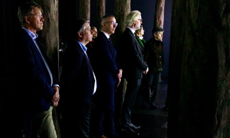 ביום התכנון ל"פתרון הסופי: בכירי האיחוד סיירו בבית לוחמי הגטאות 