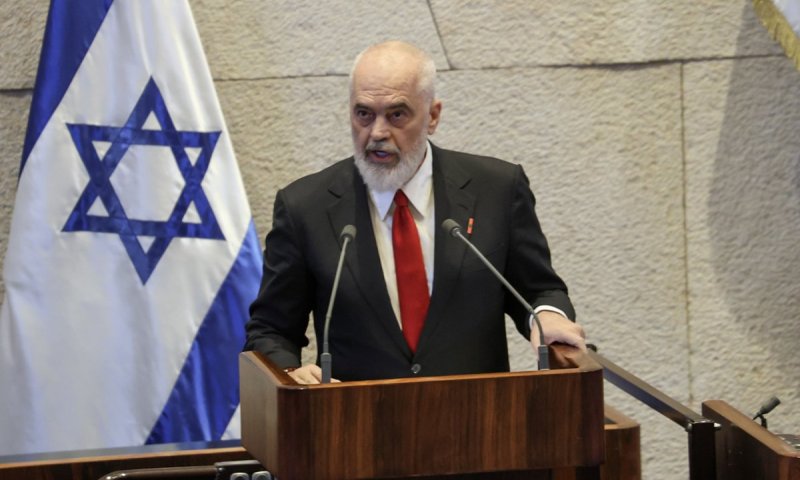 "חמאס הם הנאצים של המאה ה-21": כשזה מגיע לישראל, ראש ממשלת אלבניה לא מהסס