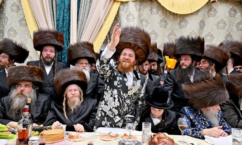 באשדוד נהרו לבר מצווה הגדולה לבנו יחידו של האדמו"ר
