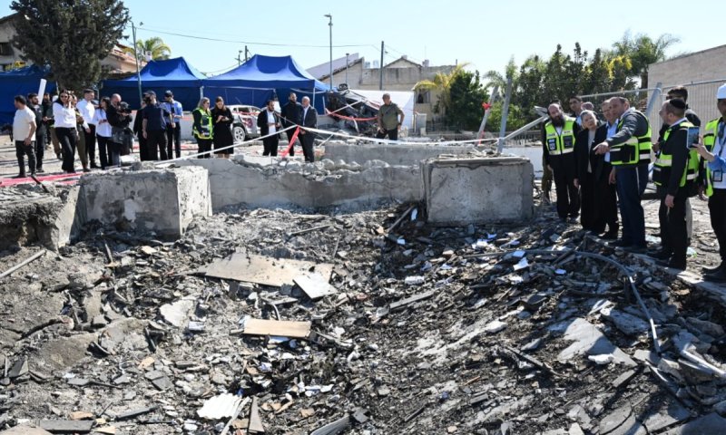 הנשיא יצחק הרצוג בזירה בבית שמש: "אנחנו מול אימפריית רשע &ndash; הגיע הזמן לקצוץ את כנפיה"