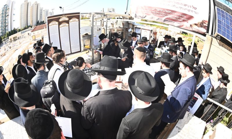 ארבע שנים בלי ר' חיים: עלייה לציונו של מרן שר התורה