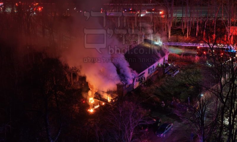ספרי תורה נהרסו כליל: אדם חרדי נספה בשריפת בית כנסת