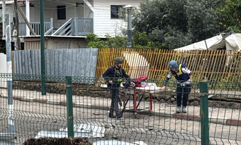 נהג אוטובוס נפצע קשה מפגיעה בקריית שמונה
