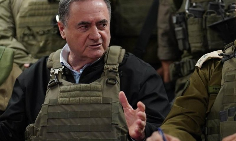 כ"ץ מאיים: "אם יהיה צורך - נתקוף גם בפעם השלישית"