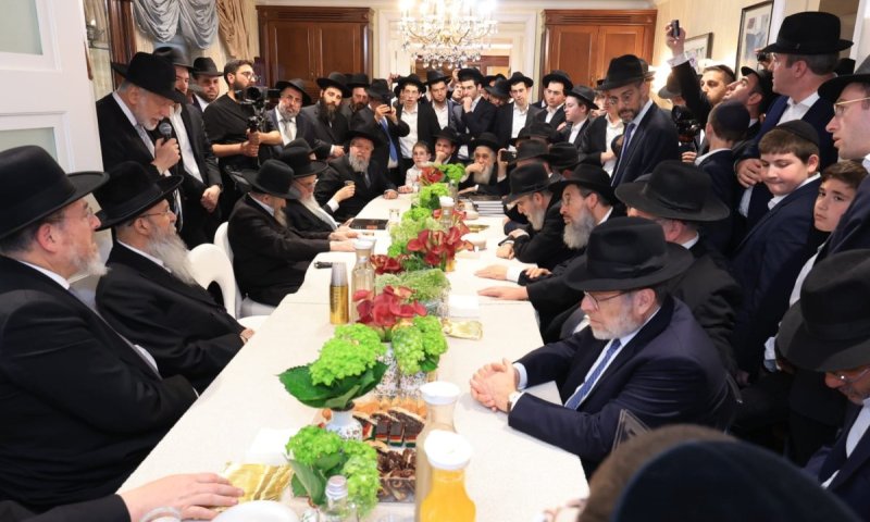 נגידי עולם התורה נשנקו מבכי: מסע החירום בברוקלין