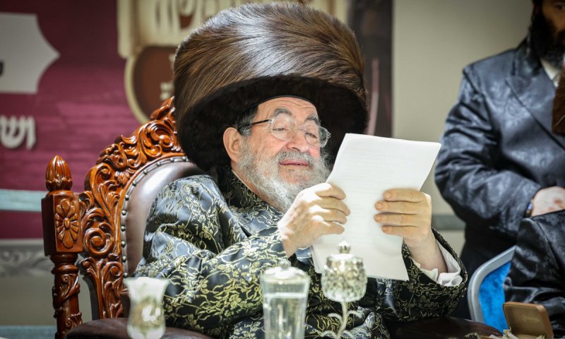 מפגן הוקרה לתומכי התורה: שבע ברכות יוקרתי בויז'ניץ