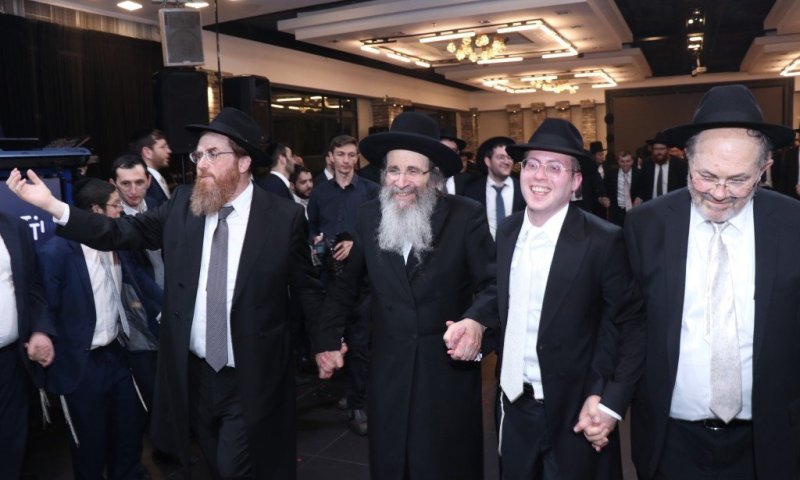 ראשי הישיבות נהרו: הבן הגדול של ר' אל'ה ברוך חיתן את בתו