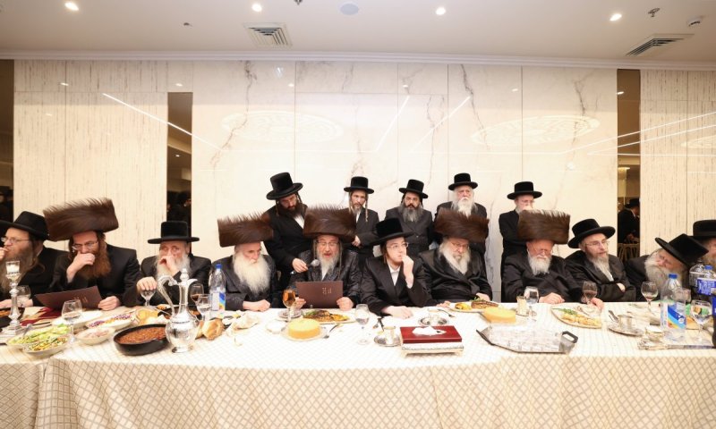 גלריה: שמחת האירוסין בחצרות נדבורנה - ביאלא ב"ב - גארליץ