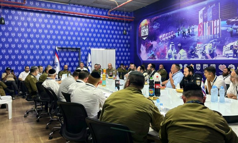 זק"א אירחה יום עיון משותף עם בכירי מחוז ירושלים והמרכז בפיקוד העורף לחיזוק שיתוף הפעולה המבצעי