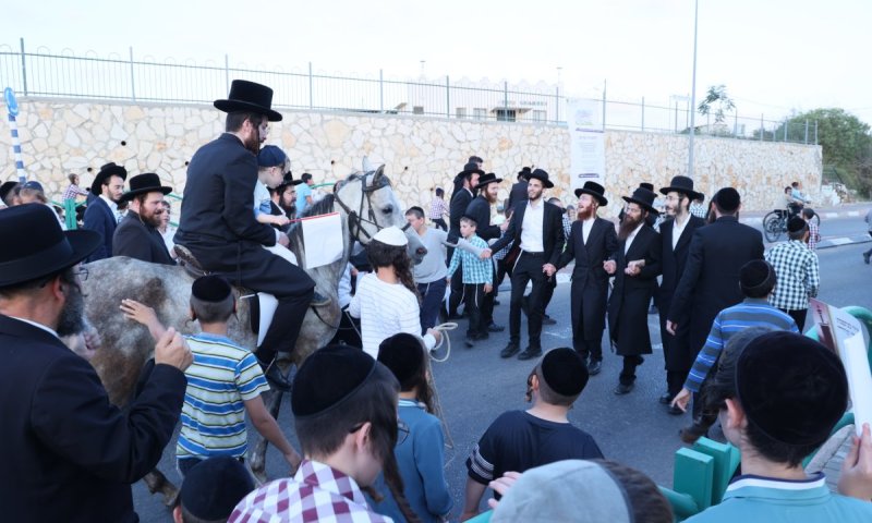 על גבי סוס: כך קיבלו בעמנואל את אסיר עולם התורה | צפו בתיעוד