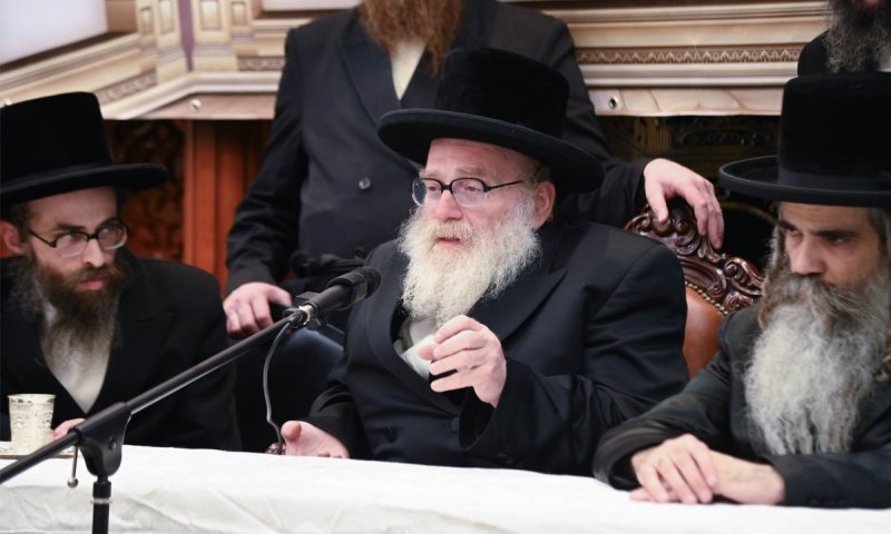 ביקור קודש בבני ברק: בנו של הרבי מסקווירא חיזק את השיכון בב"ב