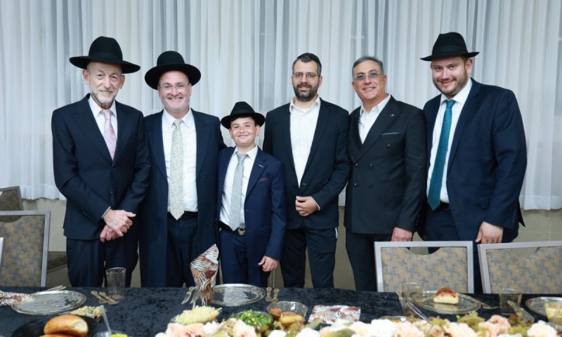 שמחה בקרית אתא: בר מצווה לבנו של נציג 'דגל התורה' אלקנה ויסנשטרן