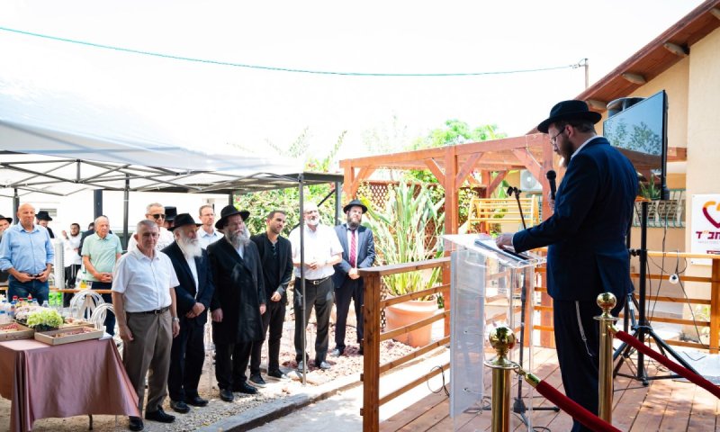  לב חב"ד חנך את משכנו החדש של מוקד הייעוץ הרפואי בכפר חב"ד