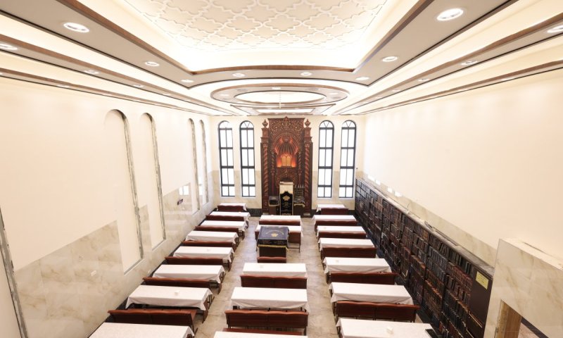 חנוכת הבית להיכלי התורה והתפילה המפוארים "קהילות החסידים" ברמת בית שמש ד'