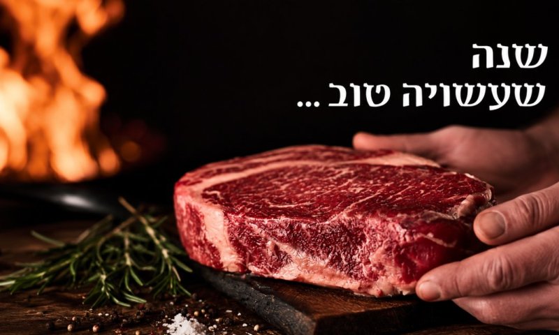 שנה שעשויה טוב: כשהבשר עושה את ההבדל בשולחן החג