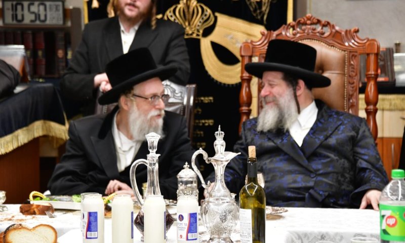 הילולת האדמו"ר משאץ: טיש וסיום הש"ס בחצר החסידות באשדוד