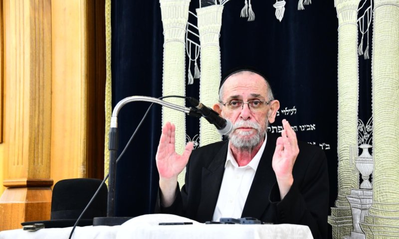 הגאון ר' בונים שרייבר חיזק את מאות הבחורים ב'קרית מלך' ו'תפארת ציון' | תיעוד