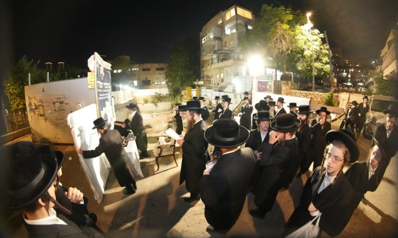 מעמד תפילה והוקרה לשותפי קרן הבניין של לעלוב ירושלים