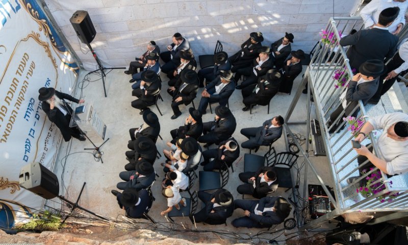 מעמד רב רושם: נחנך המקווה המפואר בקריית יערים