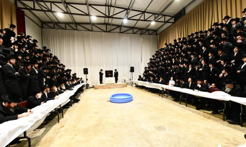 מי בבריכה ביתית ומי בפינת החי: אדמו"רי בני ברק יצאו להשליך את העבירות
